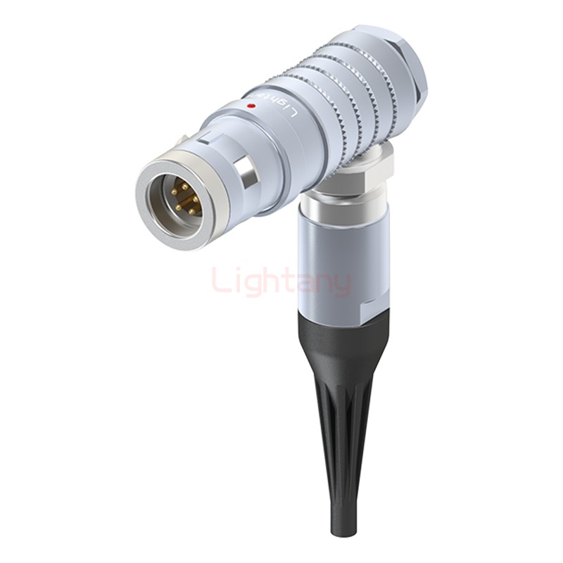 FHG.1K.005.CLAC15Z推拉自鎖帶護(hù)套彎式插頭