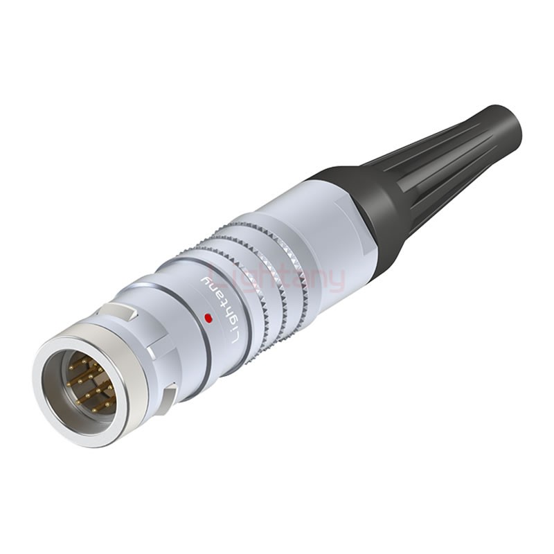 FGG.2K.012.CLAC55Z推拉自鎖帶護套直式插頭