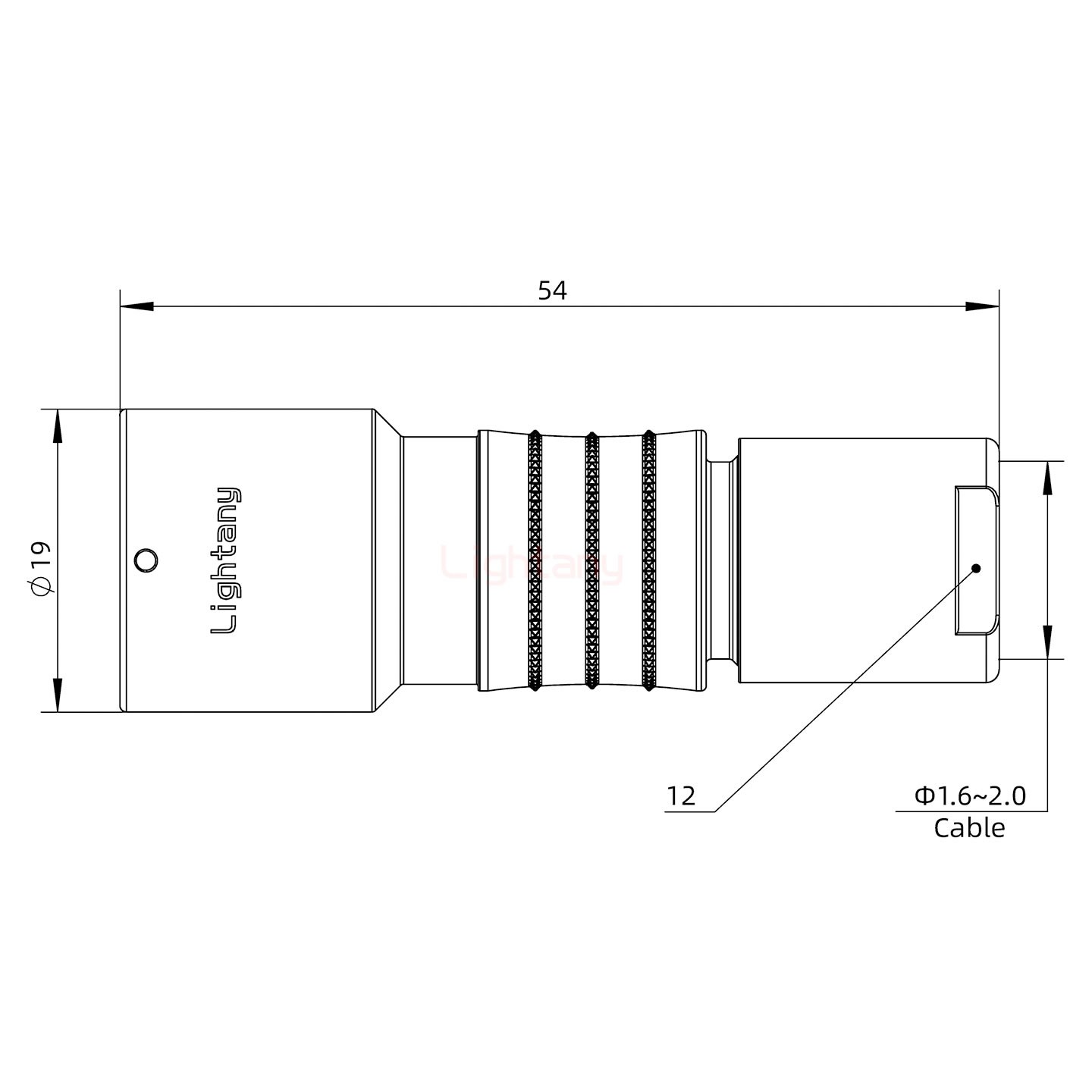 PHG.2K.002.CLLC20推拉自鎖浮動插座