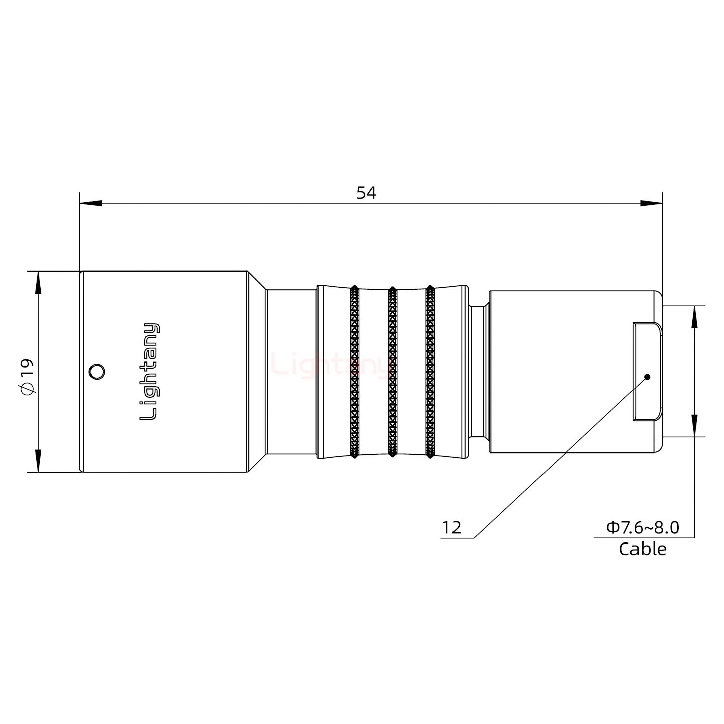 PHG.2K.002.CLLC80推拉自鎖浮動插座
