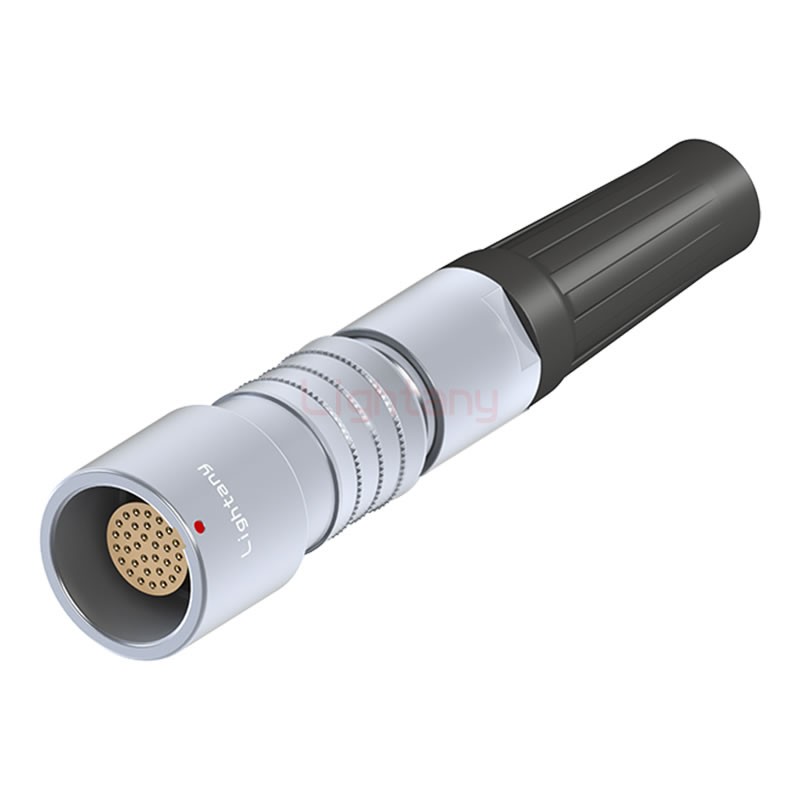 PHG.2K.032.CLLK90Z推拉自鎖帶護套浮動插座