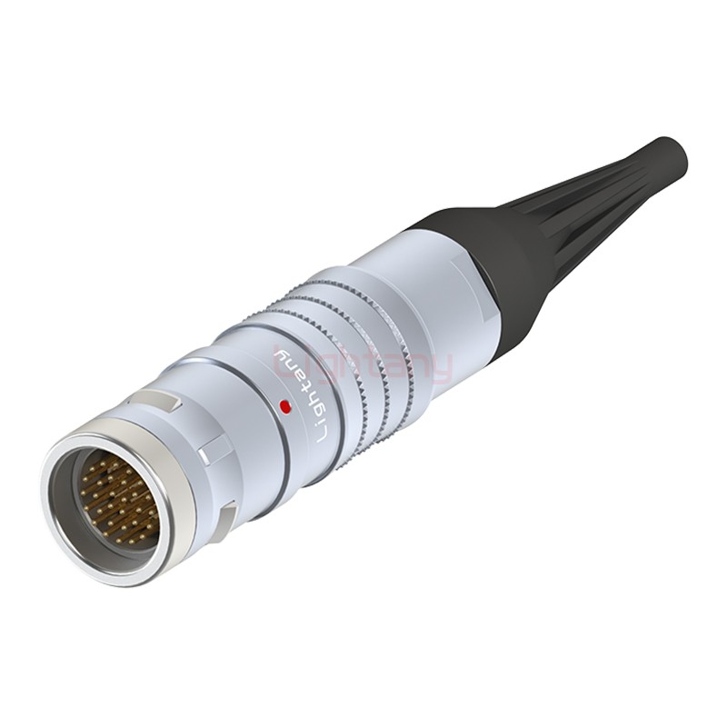 FGG.3K.030.CLAC35Z推拉自鎖帶護套直式插頭