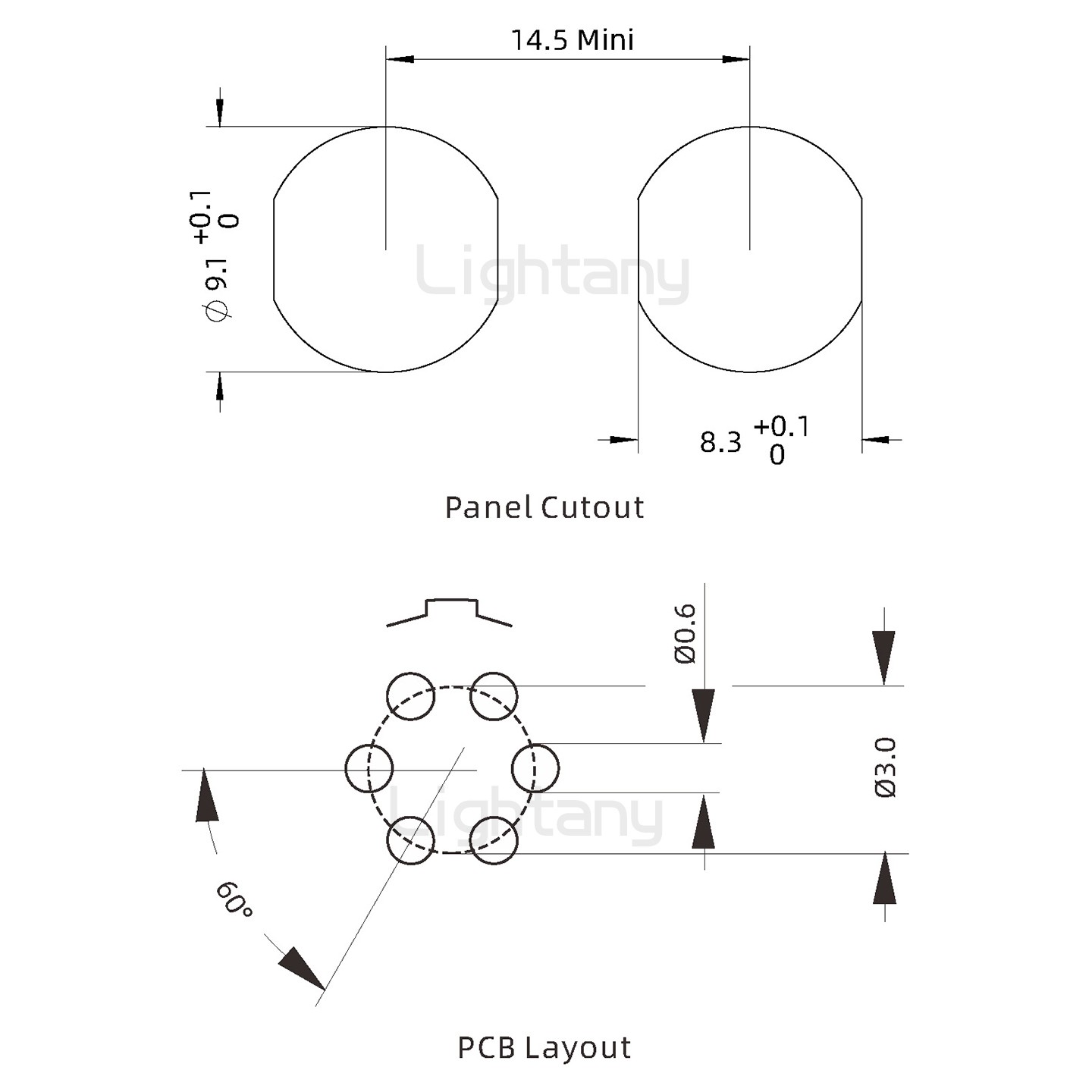 EEG.0B.006.CLN推拉自鎖前螺母插座 直插板