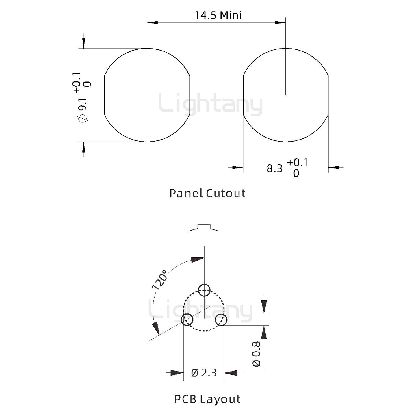 EEG.0B.003.CLN推拉自鎖前螺母插座 直插板