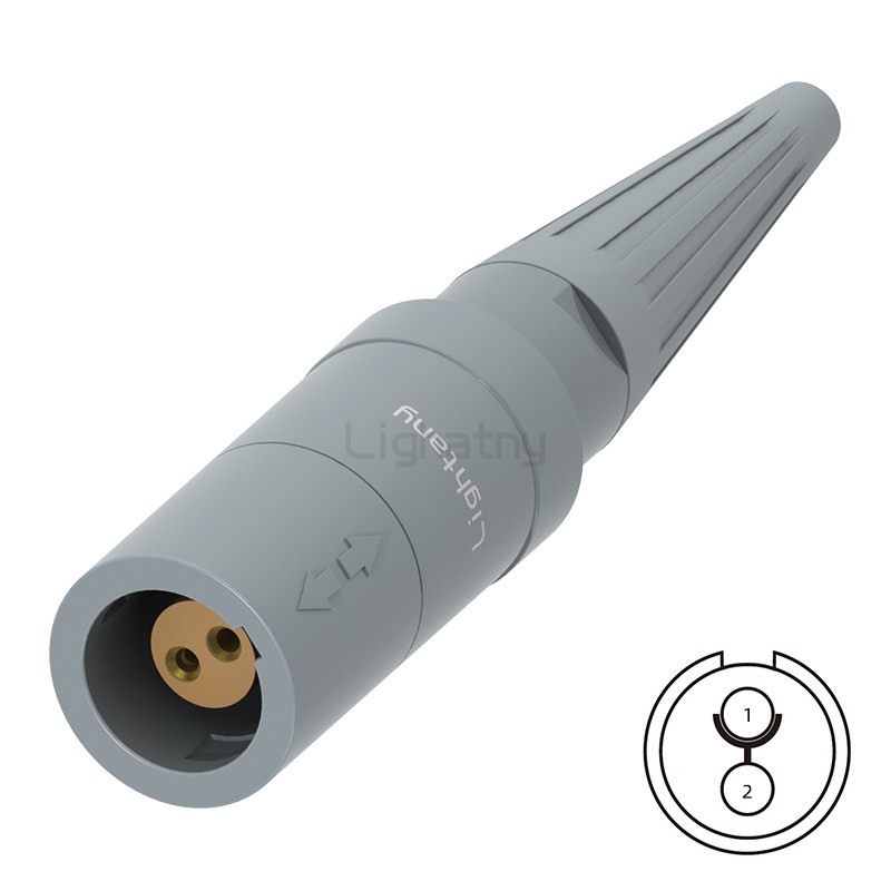 PRG.M0.2GL.LC39GZ浮動插座帶護套 推拉自鎖